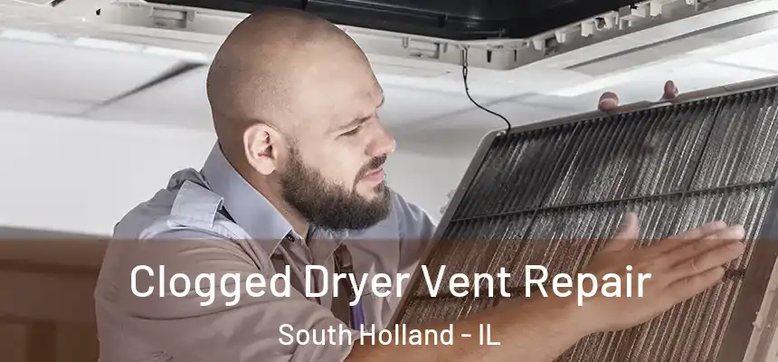  Clogged Dryer Vent Repair South Holland - IL