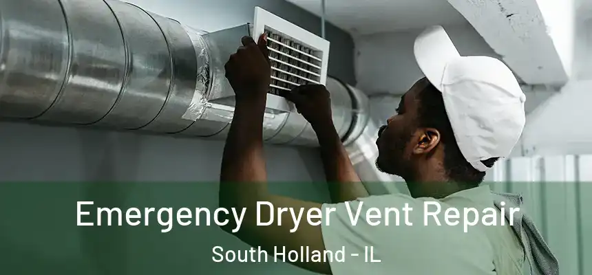 Emergency Dryer Vent Repair South Holland - IL
